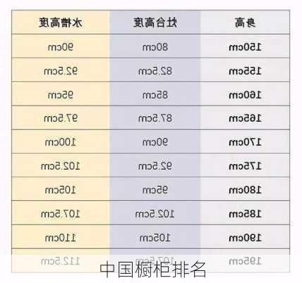 中国橱柜排名-第1张图片-七天装修网