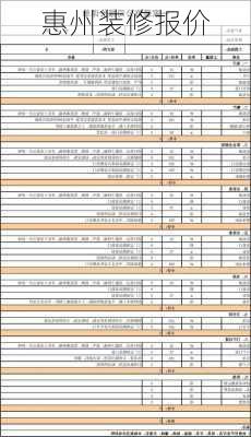 惠州装修报价-第1张图片-七天装修网