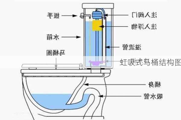 虹吸式马桶结构图-第1张图片-七天装修网