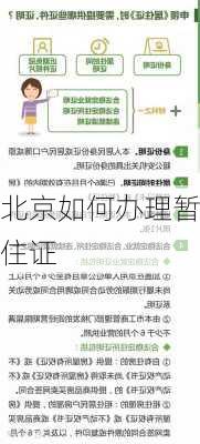 北京如何办理暂住证-第1张图片-七天装修网