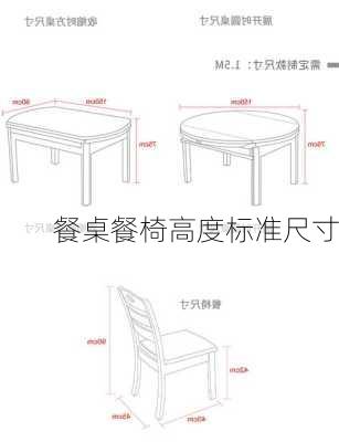 餐桌餐椅高度标准尺寸-第3张图片-七天装修网