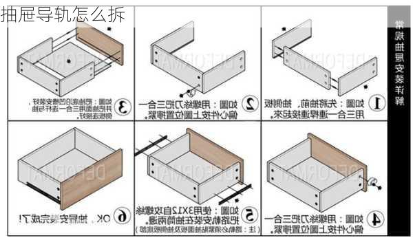 抽屉导轨怎么拆-第3张图片-七天装修网