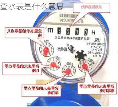 查水表是什么意思